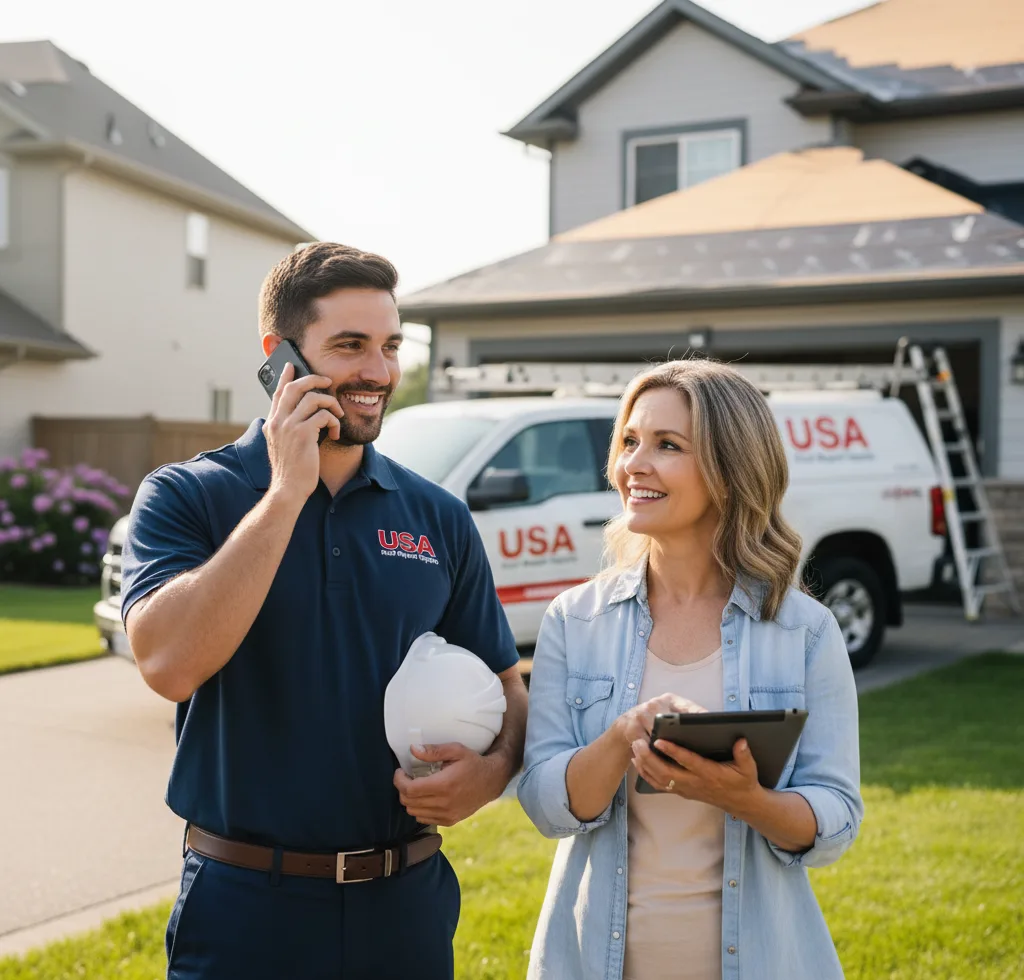 USA Roof Repair Experts customer support in Montclair